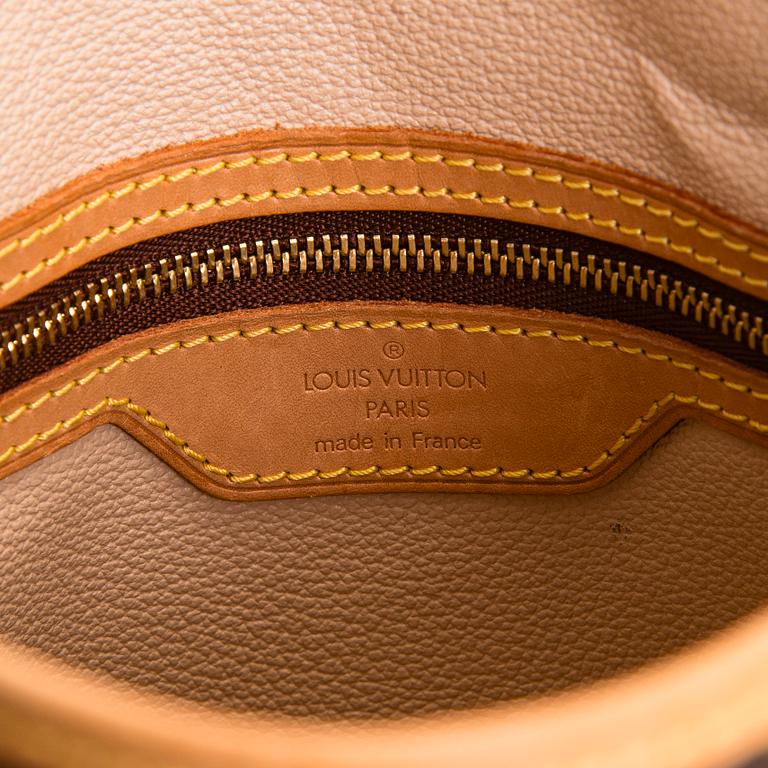 Louis Vuitton, "Petit Bucket", laukku ja pochette.