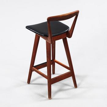 Five bar stools from Brande Möbelindustri, Denmark made in the 1960s.