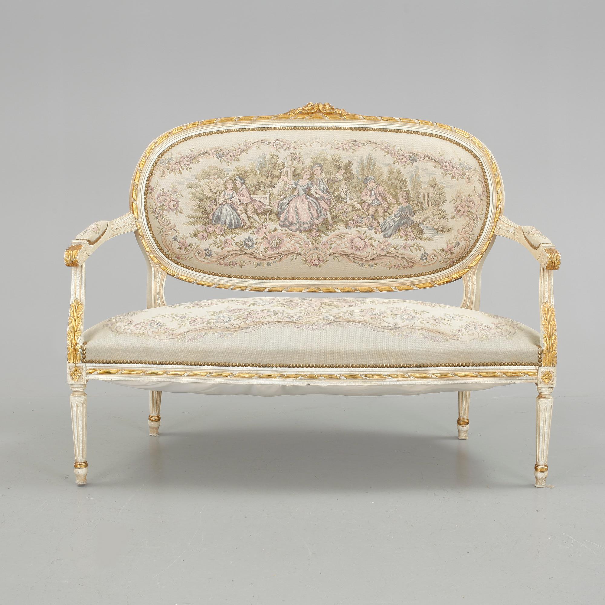 SOFFA, gustaviansk stil, 1900-tal.
