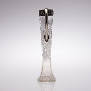 VAS, slipat glas och silver, 15 Artellen Moskva 1915-17,