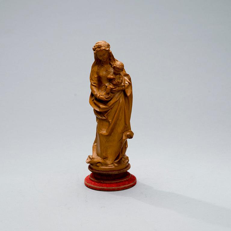SKULPTUR, trä, nygotik, Mellaneuropa, 1800-talets slut.
