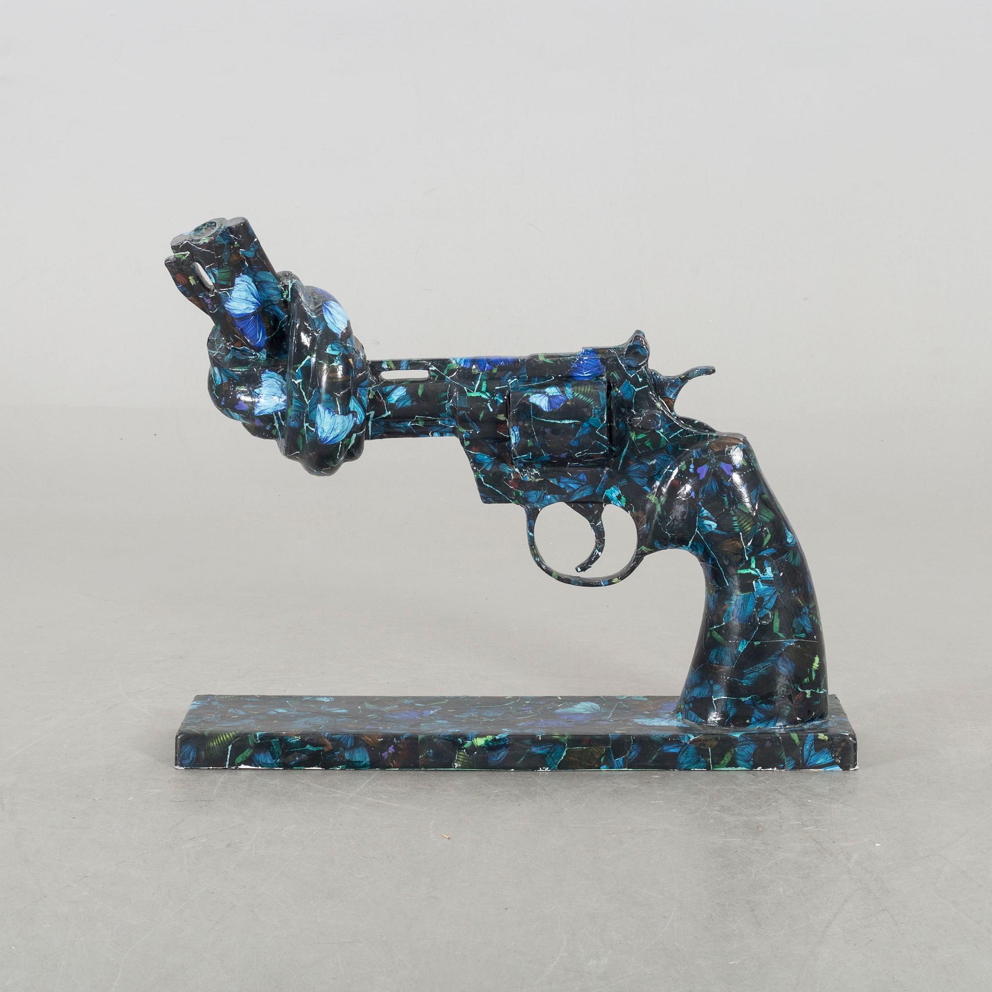 CARL FREDRIK REUTERSWÄRD - CAROLINA GYNNING, sculptur, signed by Gynning, 21 century.