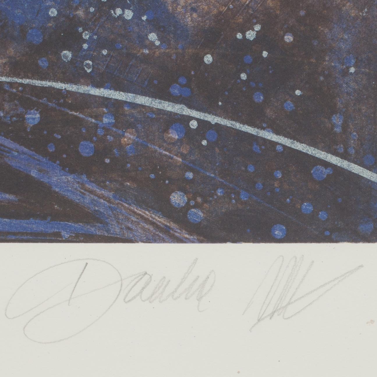 DANKA JAWORSKA, färglitogafi signerad.