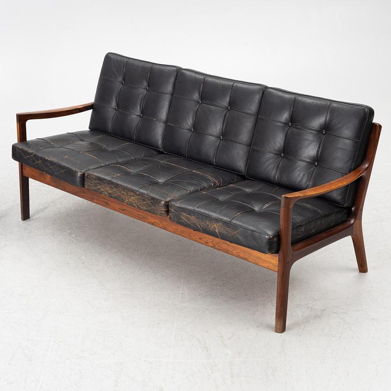 Ole Wanscher, soffa och fåtölj, "Senator", France & Son, Danmark, 1960-tal.