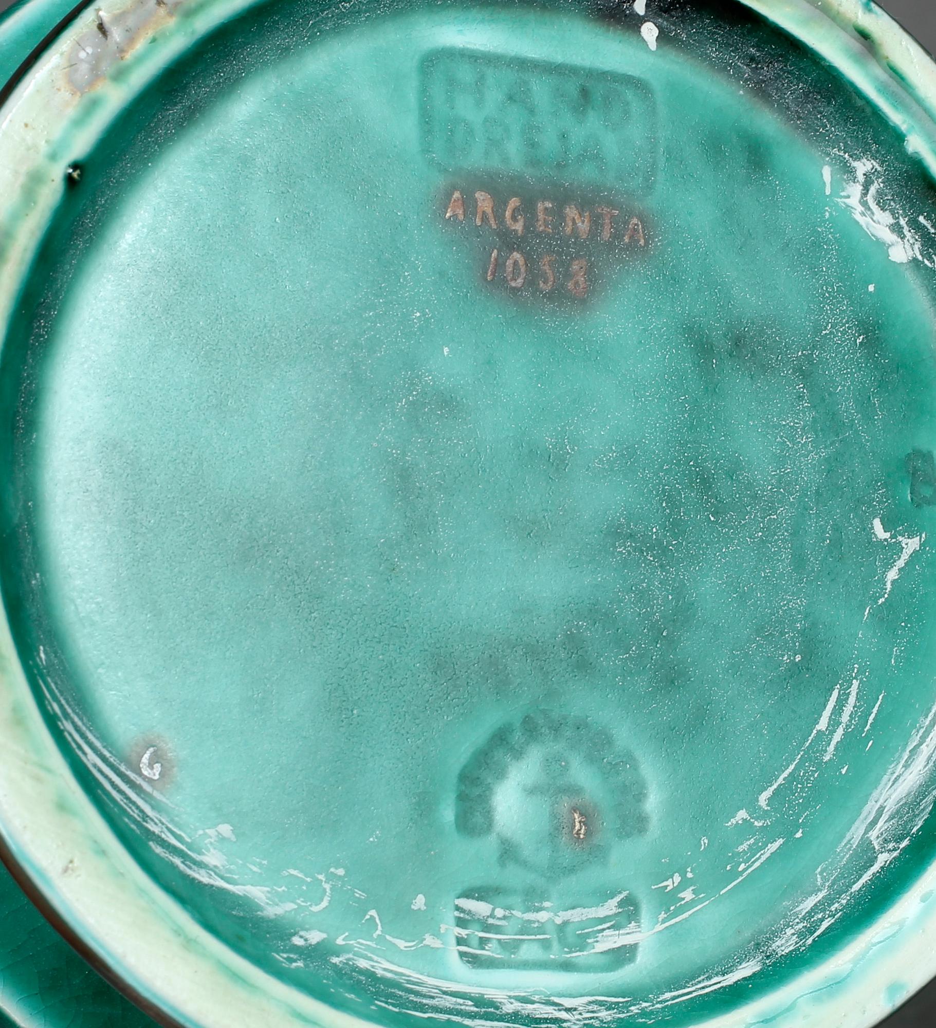 VAS, stengods, "Argenta" Wilhelm Kåge, Gustavsberg.