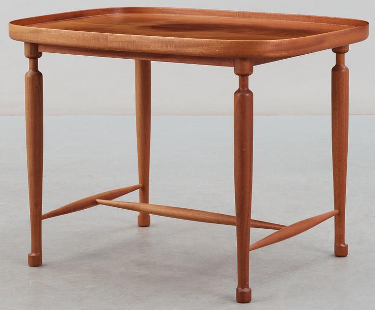 A Josef Frank mahogany table, Svenskt Tenn, model 961.