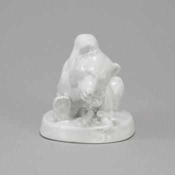 A porcelain Meissen figurine, 20th century.