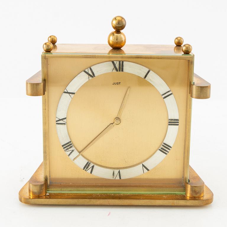 Table clock Just Germany mid/second half of the 20th century.