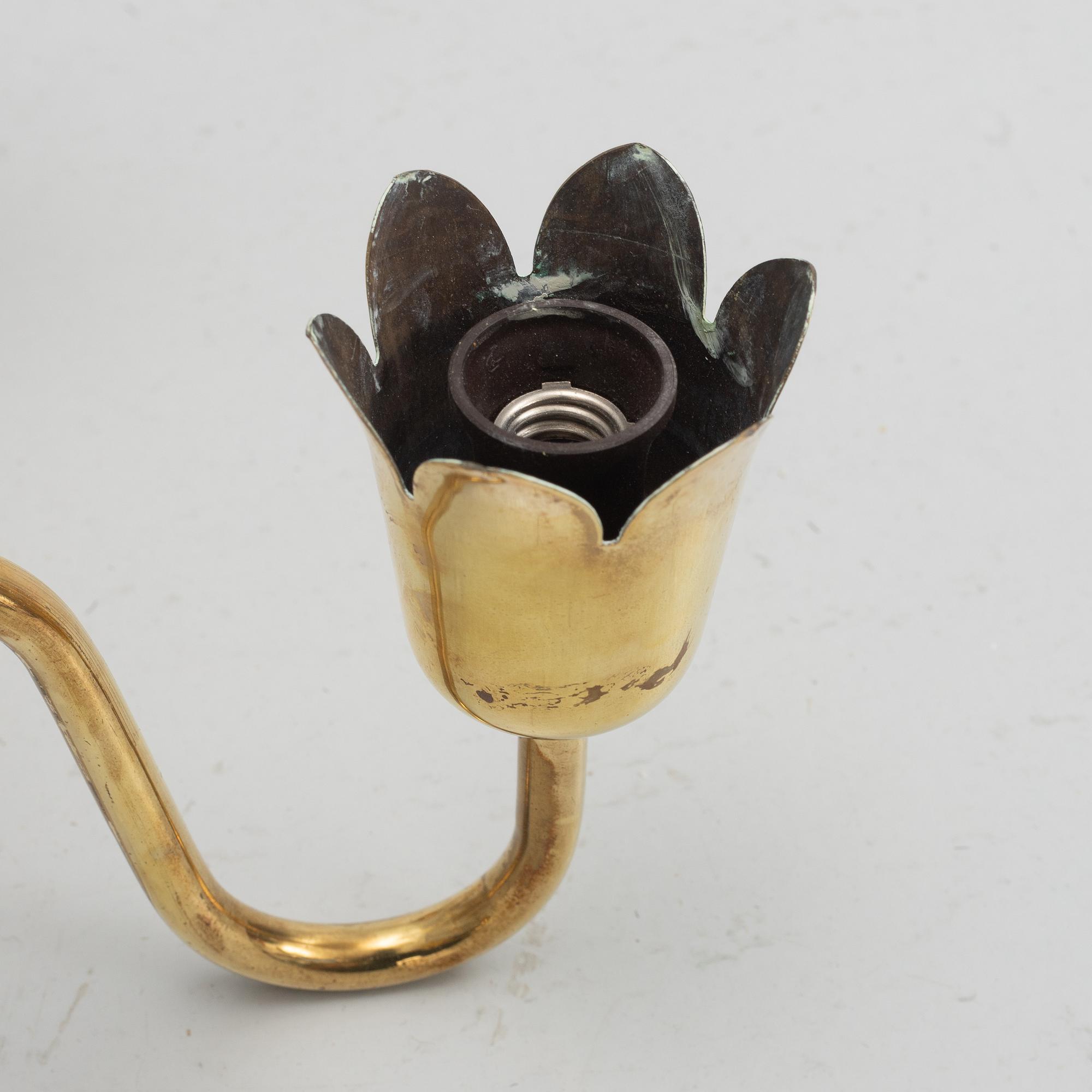 A Scandinavian Modern ceiling lamp, mid-20th Century.