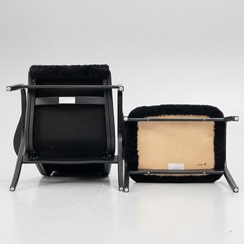 Yngve Ekström, a 'Lamino' easy chair with footstool, Swedese, 2018.
