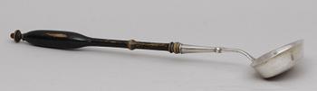 SOPPSLEV, silver, Sverige 1840.