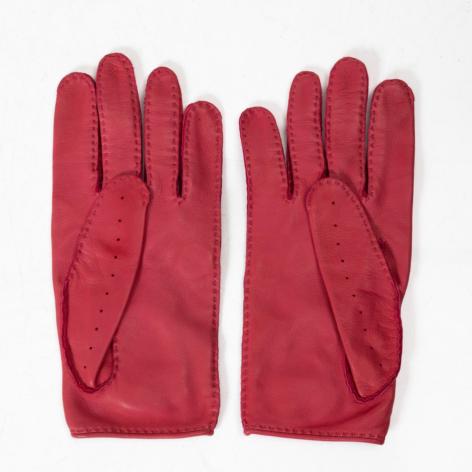 Hermès, Gloves, Size 7.