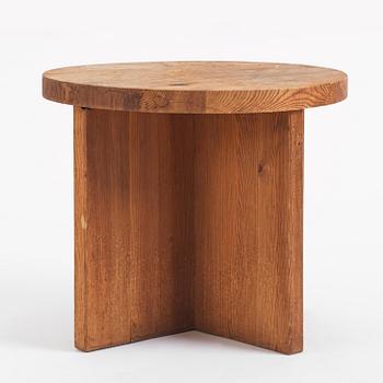 Axel Einar Hjorth, a stained pine "Lovö" table, Nordiska Kompaniet, Sweden, 1930s.