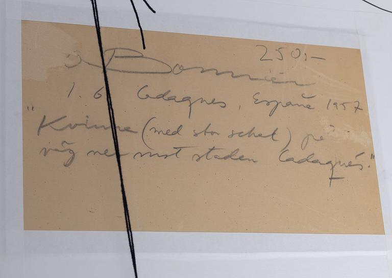 Olle Bonniér, "Woman on the Way to the City" (Cadaques).