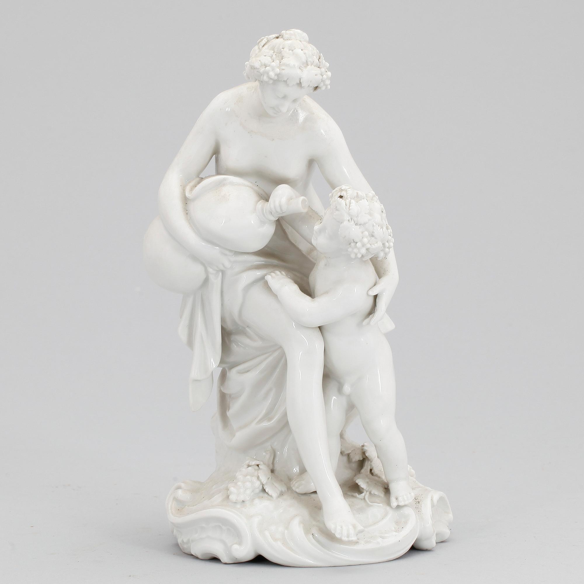 FIGURIN, porslin, Berlin 1800-tal.