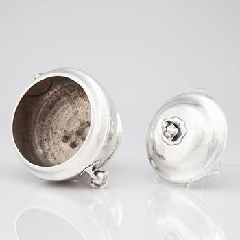 Firma K. Anderson, terrin, Stockholm 1917, silver.