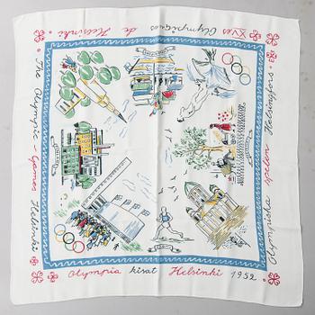 SCARF, Olympiska sommarspelen 1952, Helsingfors. Konstfiber.