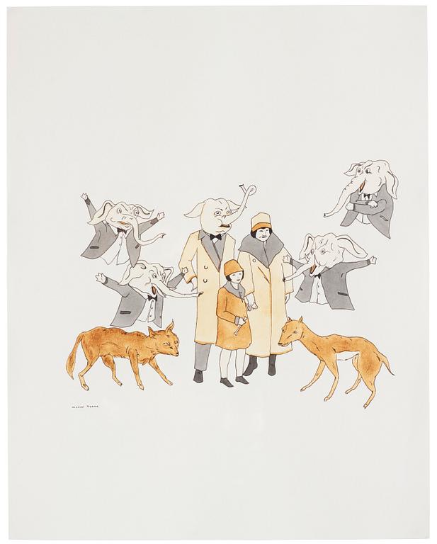 Marcel Dzama, Untitled.