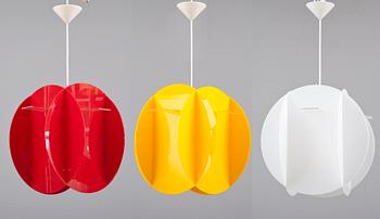 Anna-maija Salo, A SET OF 3 PENDANT LAMPS.