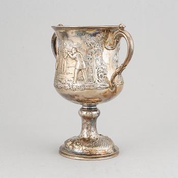 Robert Harper, a silver cup, London 1864.