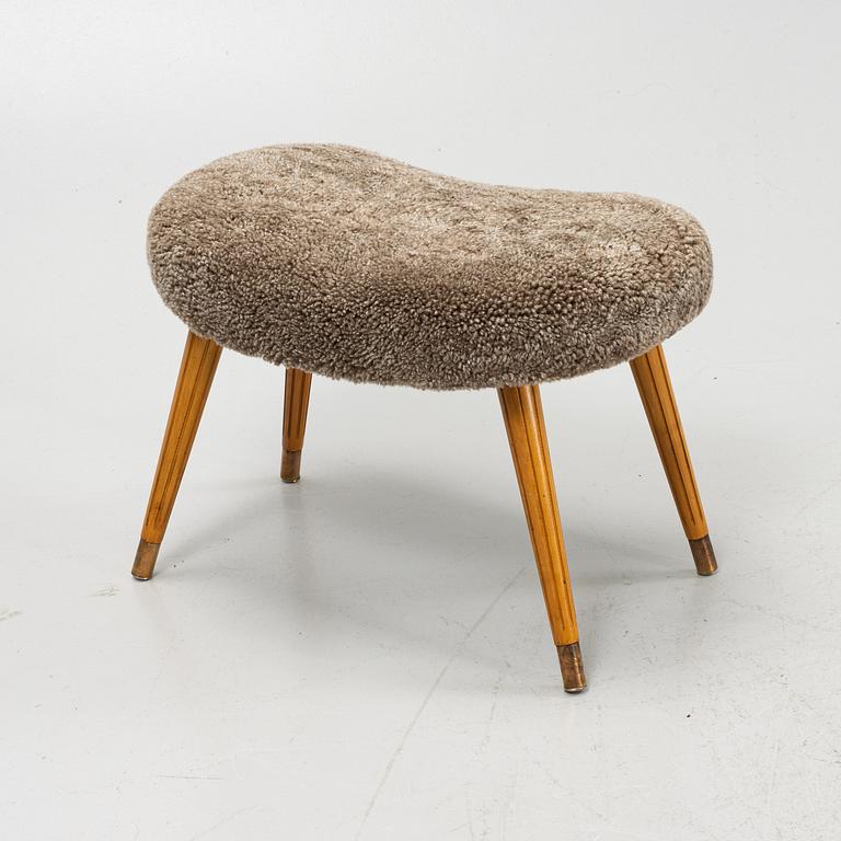 A Swedish Modern stool, mid 20th Century.