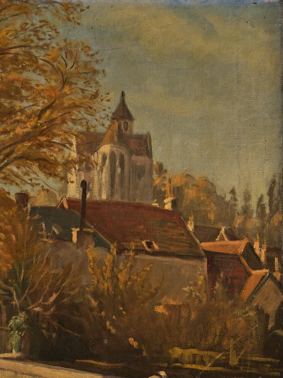 Émile Bernard, "Paysage de Tonnerre".