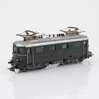 Märklin, ellok, modell RE 800, spår H0, 1950-tal.