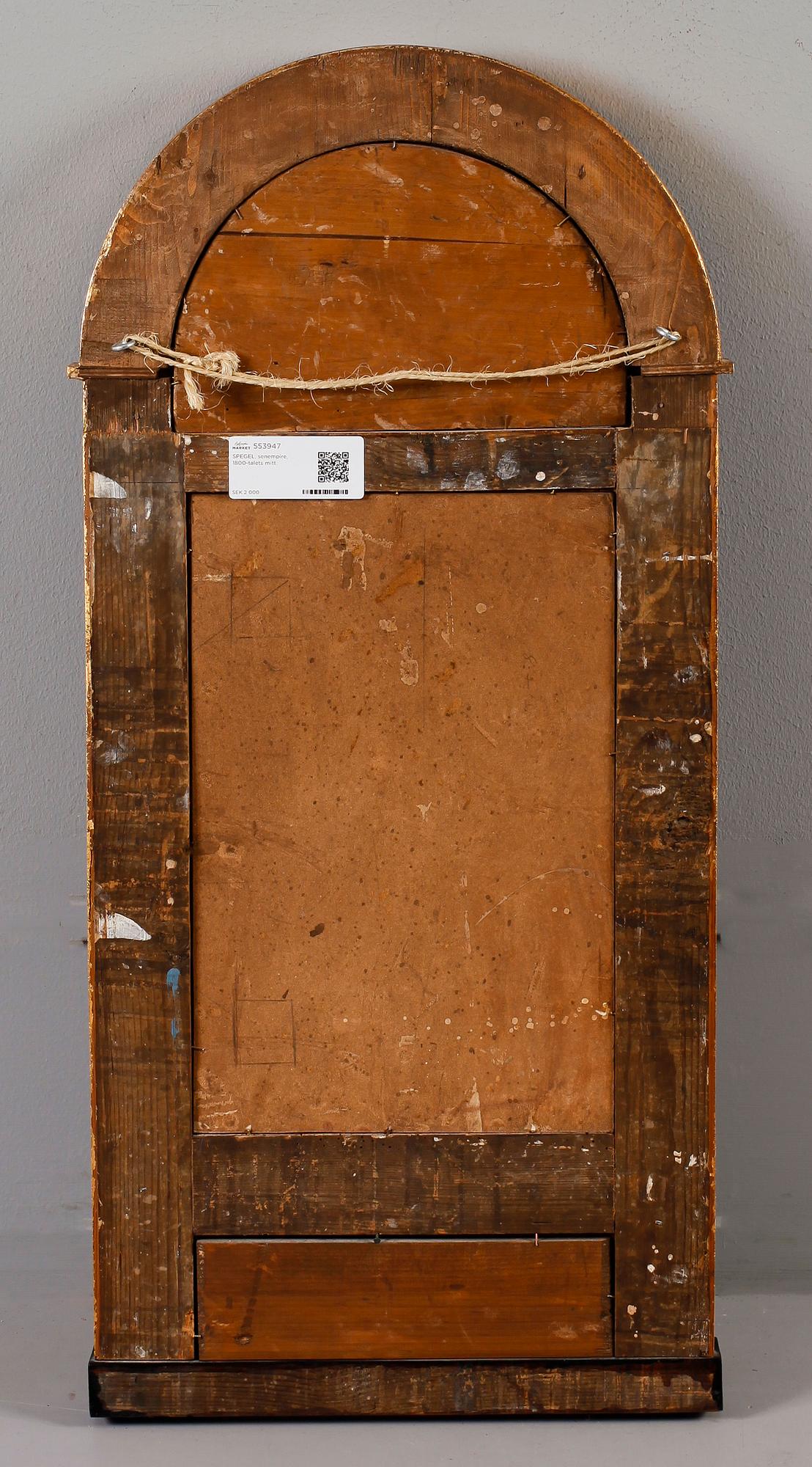 SPEGEL, senempire, 1800-talets mitt.