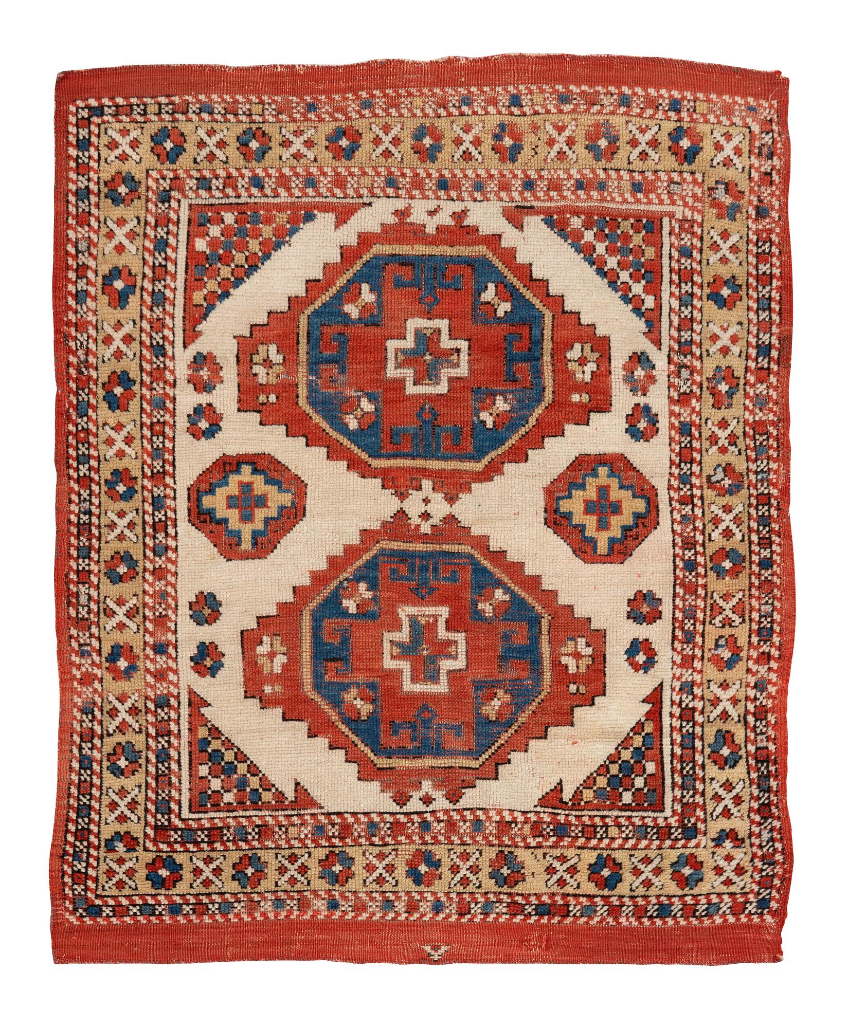 Matta antik Çanakkale/Bergama, ca 117 x 94-96 cm.