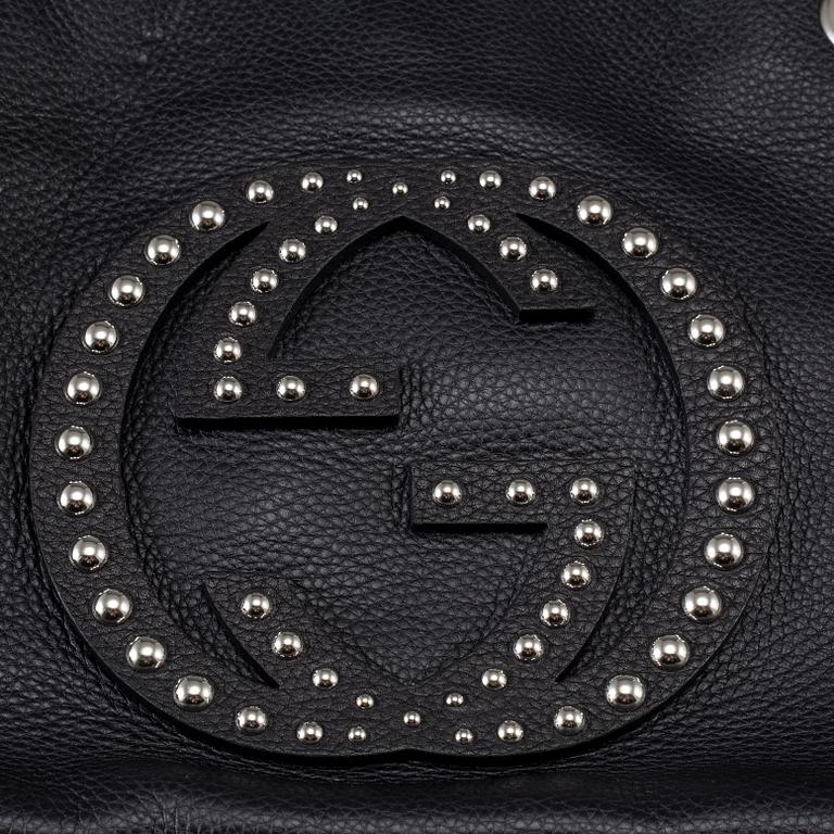 GUCCI, 'Soho' leather bag.