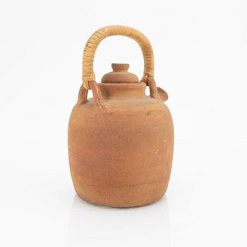 Signe Persson-Melin, a signed and dated 50 earthenware tea pot.