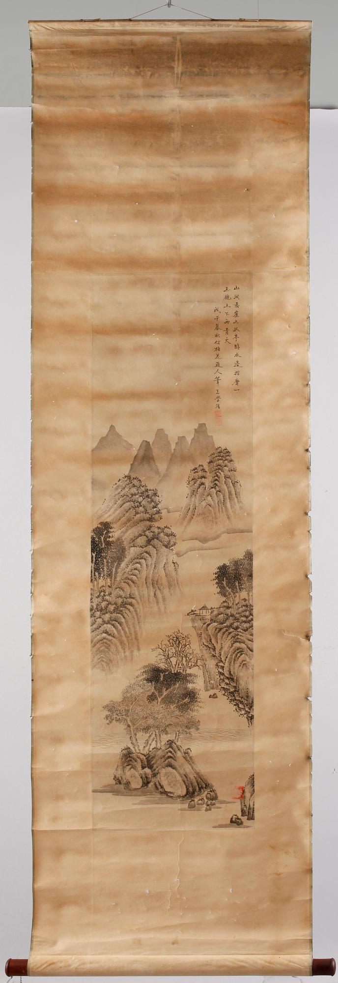 RULLMÅLNING, Kina, trol tidigt 1900-tal.
