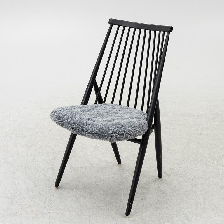 Thea Leonard, chairs 4 pcs, "Flamingo", Nässjö, mid-20th century.