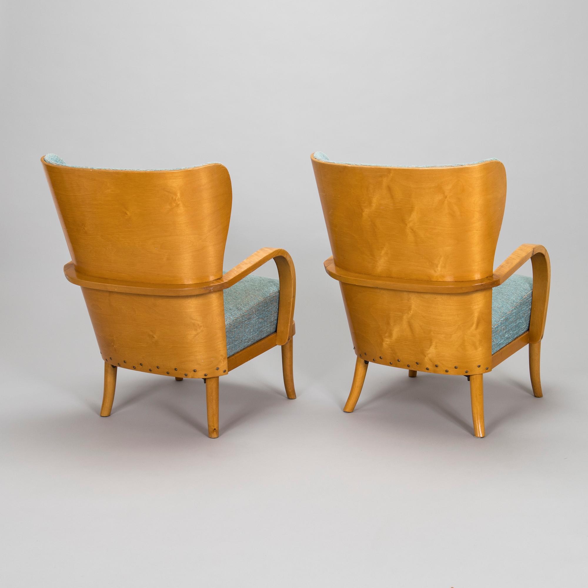 Werner West, nojatuolipari, Oy Wilh. Schauman Ab, Finland 1930-40-luku.