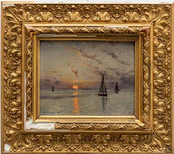 Johan Ericson, Seglats.