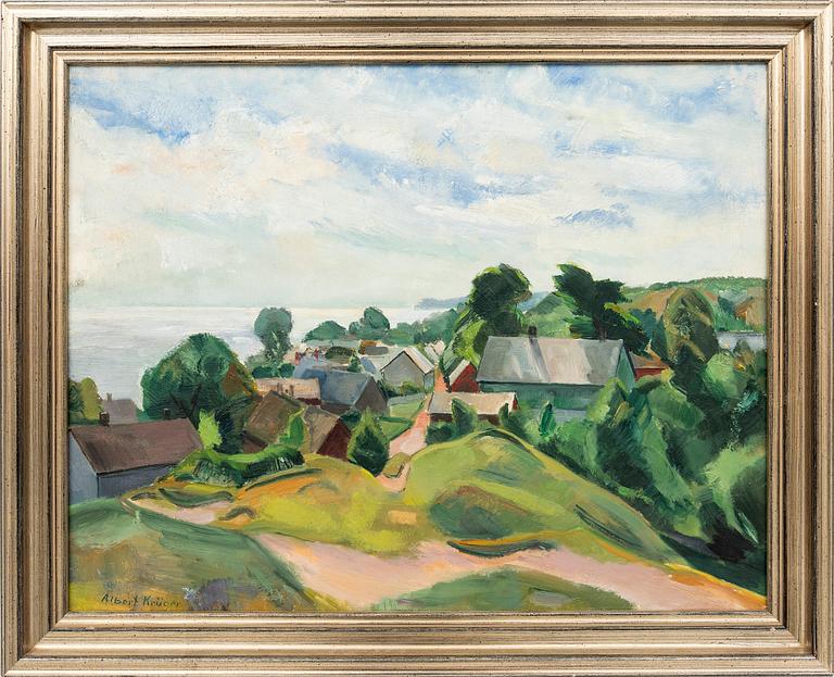 Albert Krüger, Från Vitemölla, Österlen.