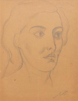 Christian Berg, Modellstudie.