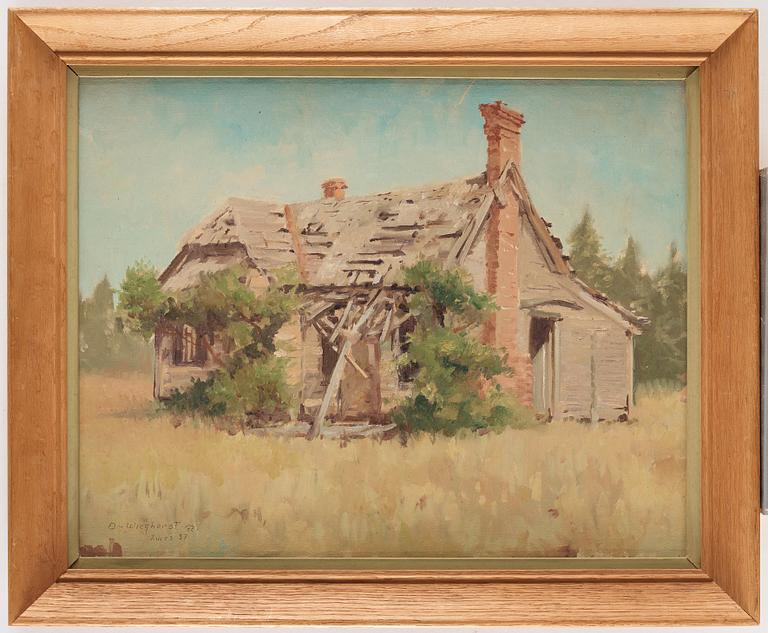 Olaf Wieghorst, "Old Homestead - Utter Ranch Washington".