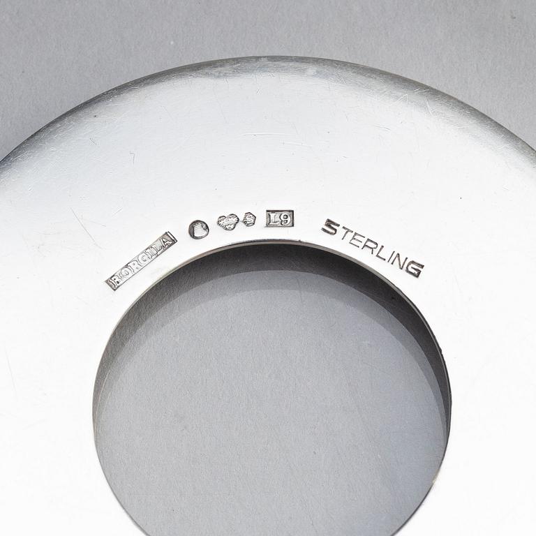 Atelier Borgila, ljusstakar, 4 stycken, sterlingsilver, Stockholm 1961.
