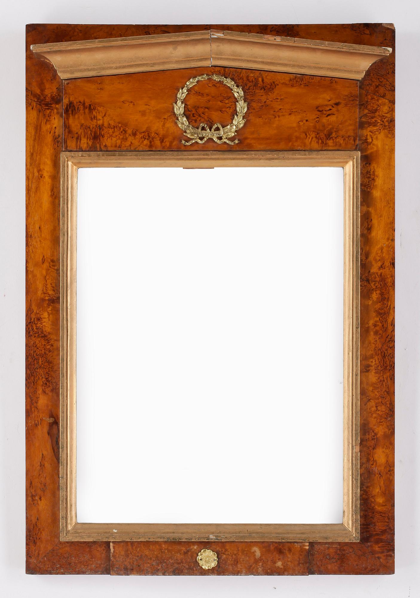 SPEGELRAM, empire, 1800-talets första hälft.