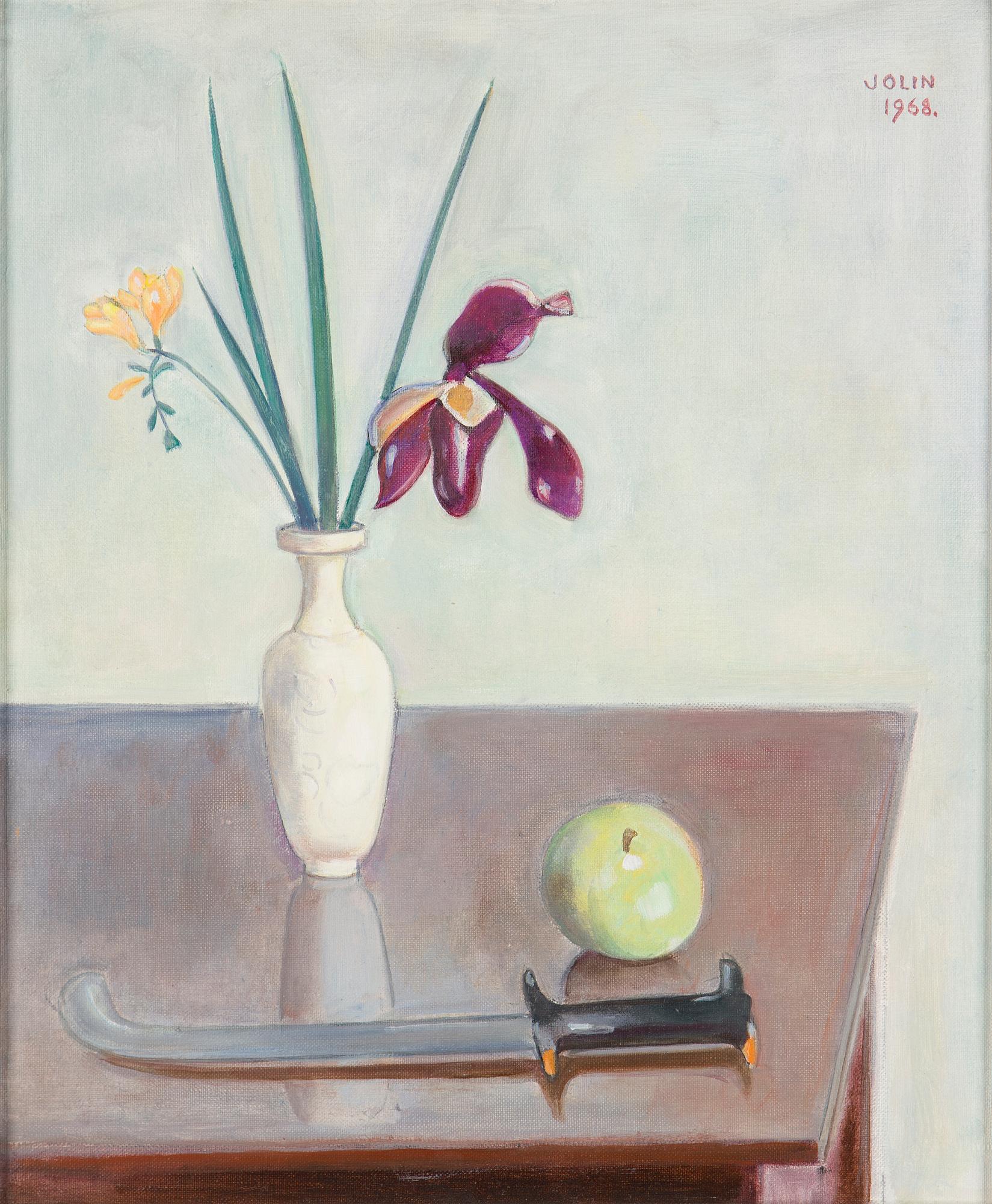 EINAR JOLIN, oil on canvas, signed.