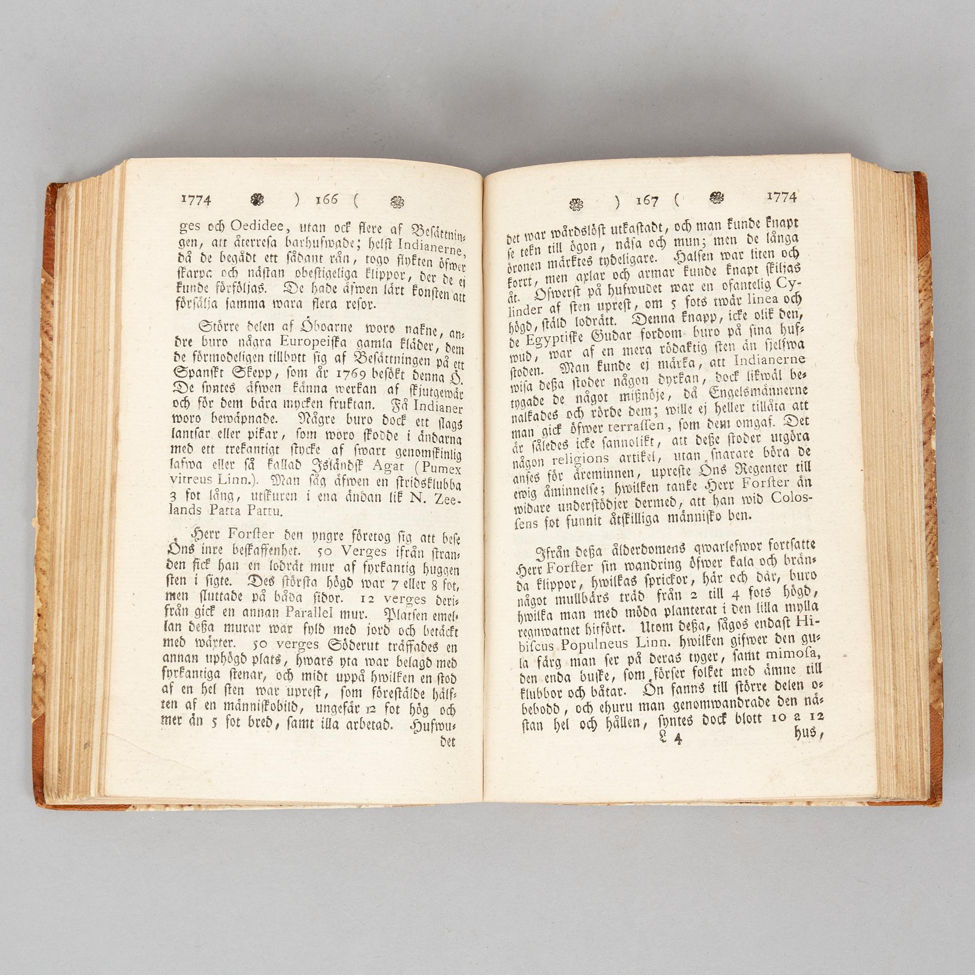 Cook’s second and third voyages, in Swedish, 1783 & 1787.