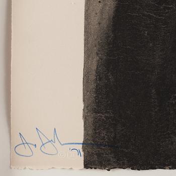 Jasper Johns, "Leg and Chair", from "Fragment - According to What".