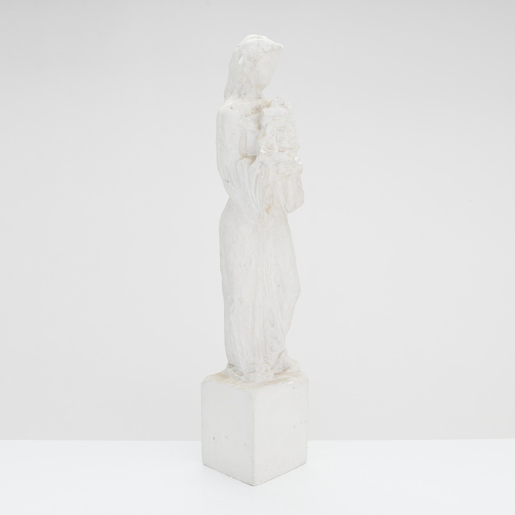 Wäinö Aaltonen, skulptur, gips, signerad.