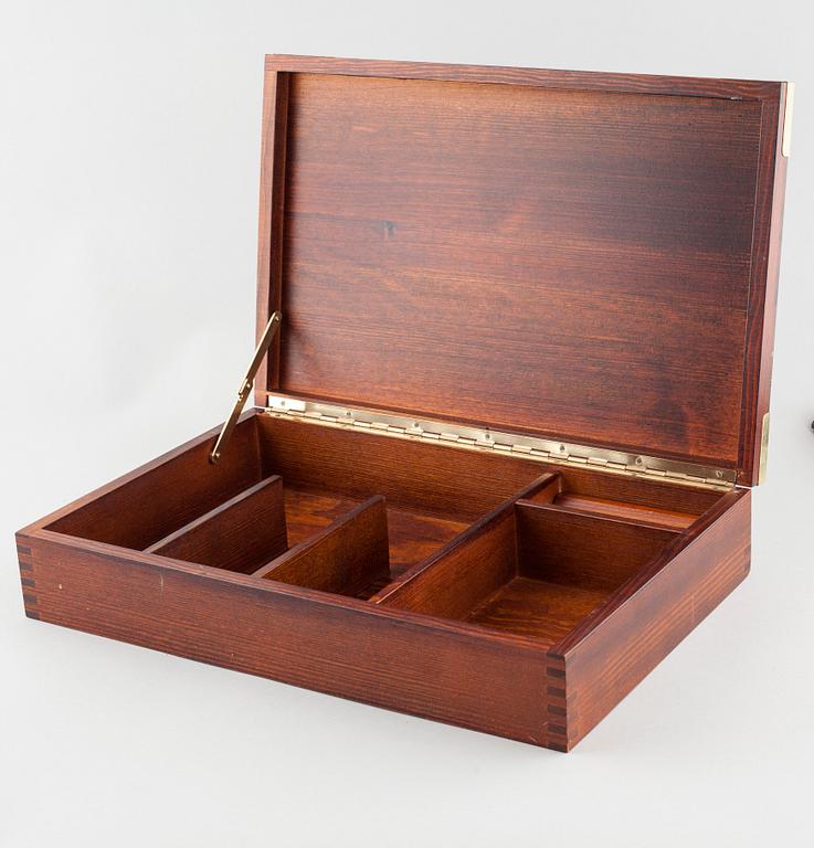 BESTICK, 36 delar, silver, "Gammal fransk", GAB, Eskilstuna, 1900-talets fjärde kvartal.