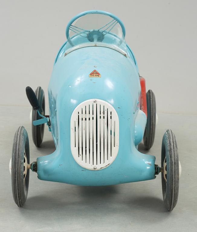 LEKSAKSBIL, plåt, Lines Bros LTD, London, 1950-/60-tal.