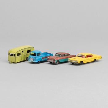 LESNEY MATCHBOX SERIES FOUR CARS.