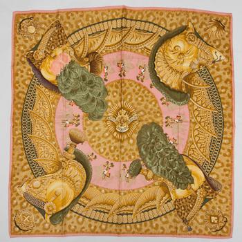 SCARF, "Casques et Plumes", Hermès.