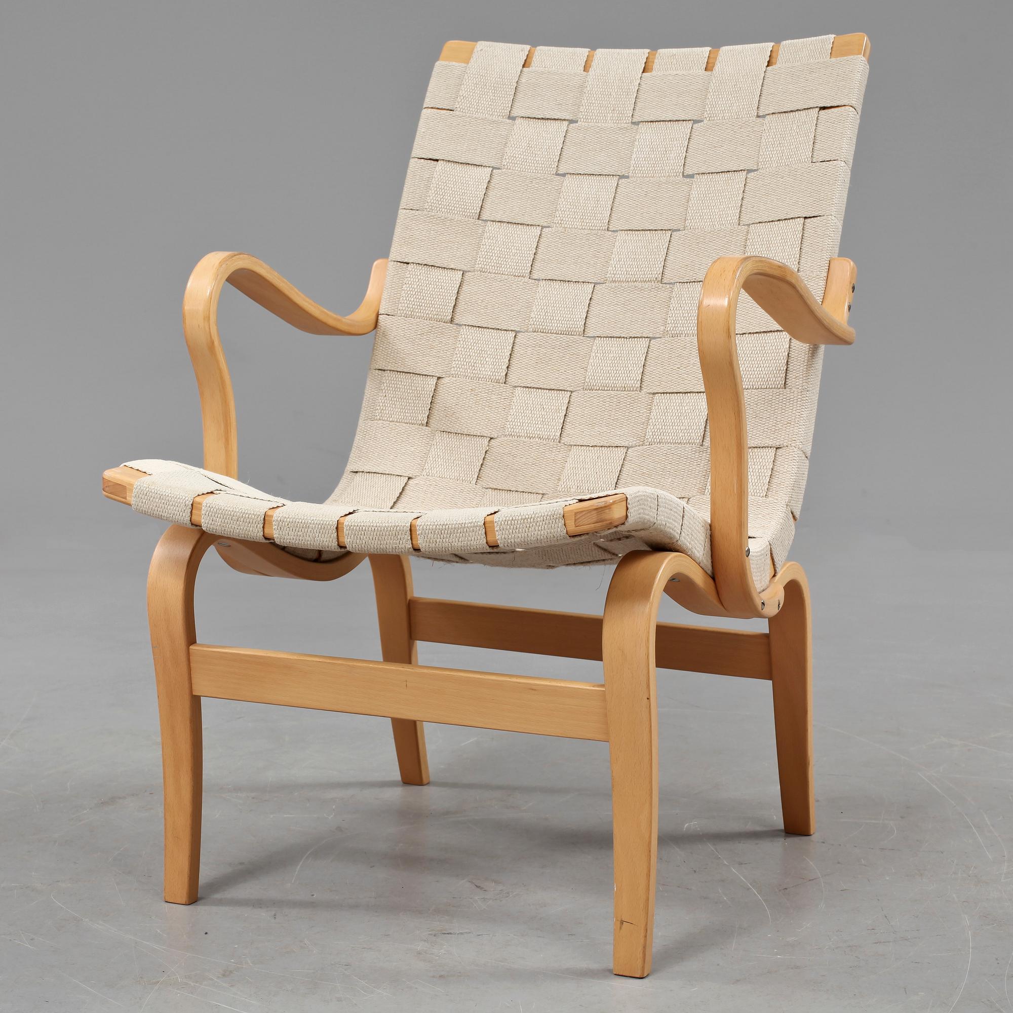 KARMSTOL, "Eva", Bruno Mathsson, Dux, 1900-talets andra hälft.