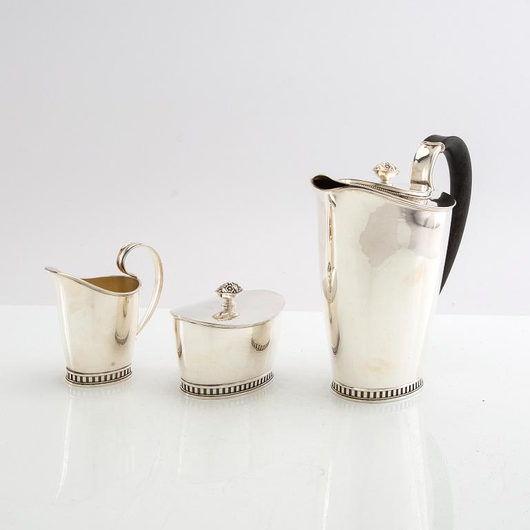 Sven-Arne Gillgren, Kaffeservis  3 dlr silver Stockholm 1953/54.
